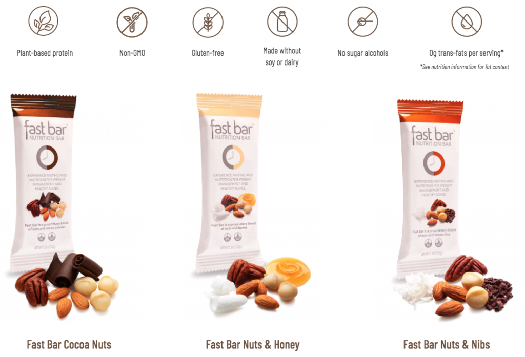 fast bar healthy snacks for prolon diet