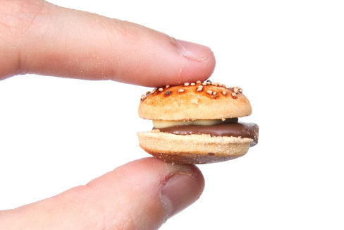 Burger chocolate cookies are one of the best Japanese snacks