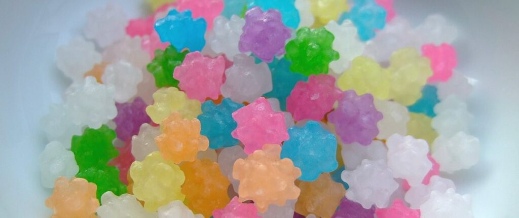 Konpeito is one of the best Japanese candies