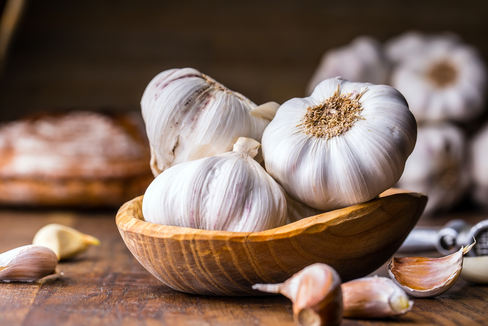 Garlic is one of the best vegetables to eat raw