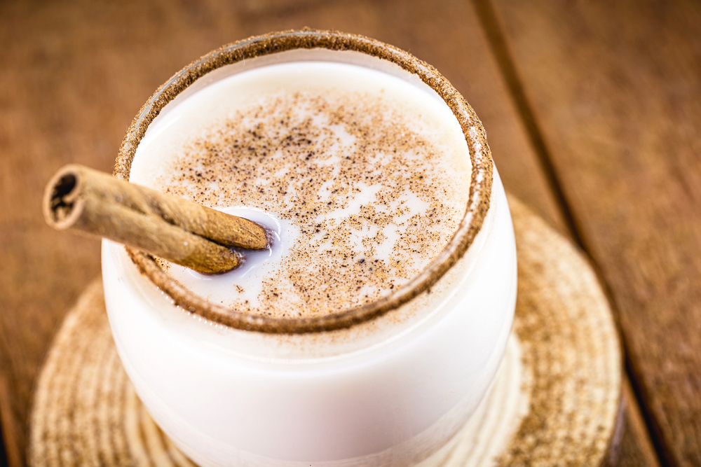 Eggnog is one of the best keto desserts for holidays