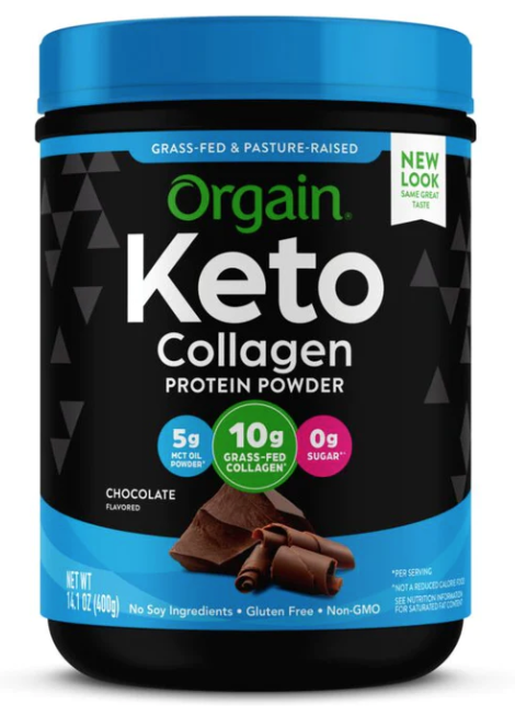 Orgain Keto Collagen Protein Powder 