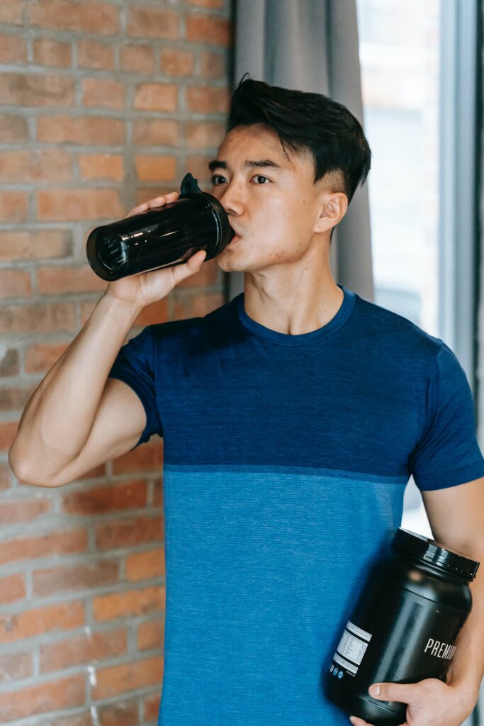 Is it better to drink protein shake before or after workout?