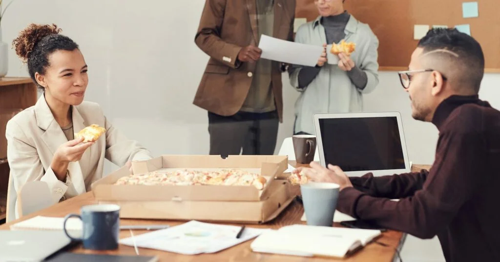 Eating fat or eating too fast are common causes of bloating